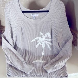 Tommy Bahama Palm Tree Sweater - Beige